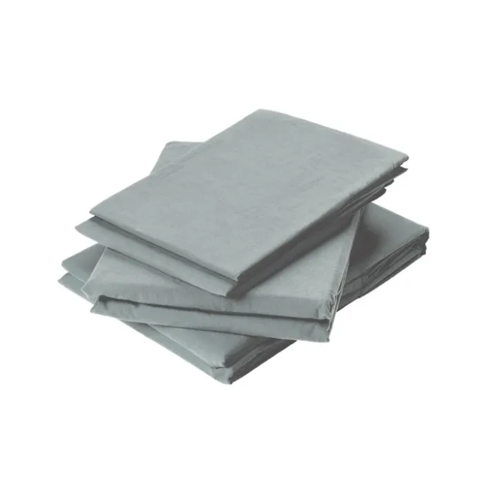 Drap Plat en Coton Lavé