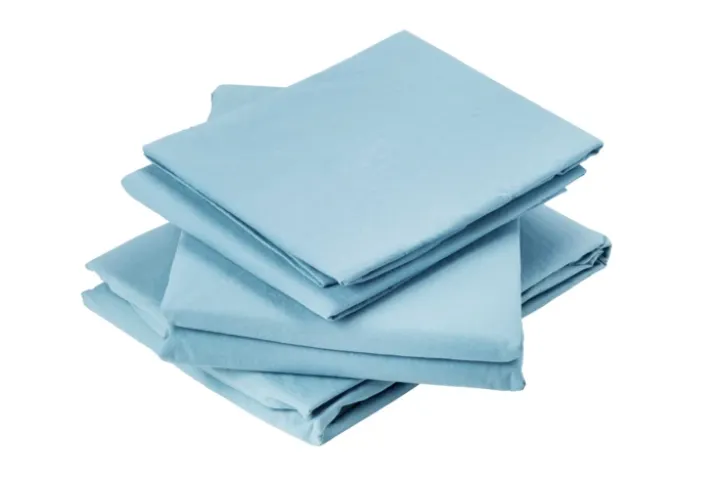 Drap Plat en Coton Lavé