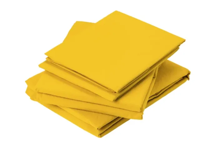 Drap Plat en Coton Lavé