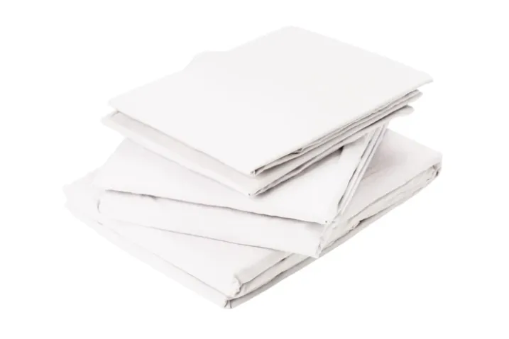 Drap Plat en Coton Lavé
