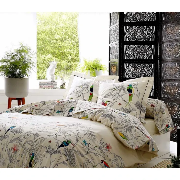 Drap plat faune et flore