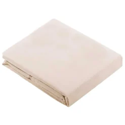 Drap Plat Uni en 100 % Coton
