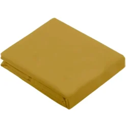 Drap Plat Uni en 100 % Coton