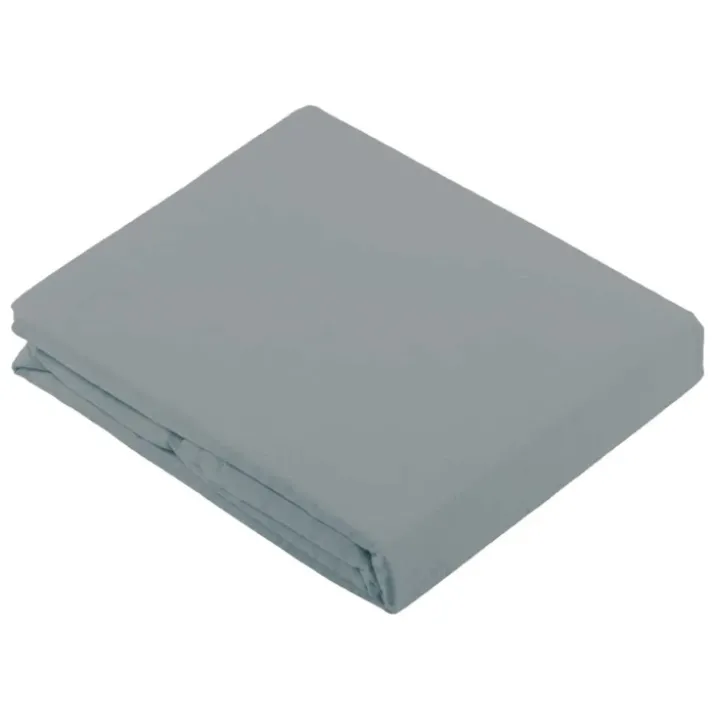 Drap Plat Uni en 100 % Coton