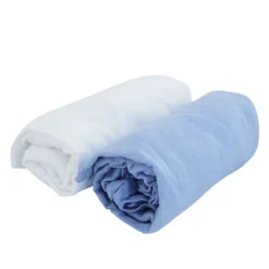 Duo de draps housse en jersey