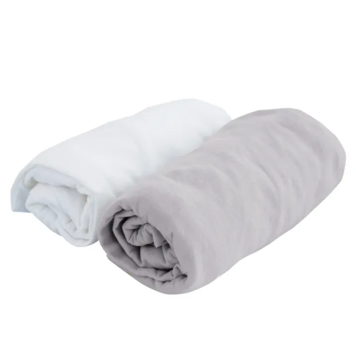 Duo de draps housse en jersey