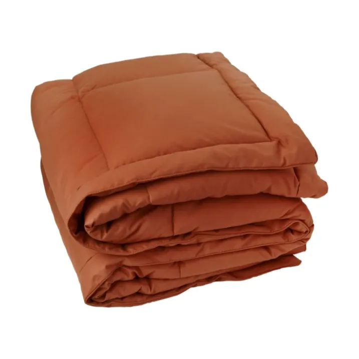 Edredon matelassé peau de pêche Oekotex