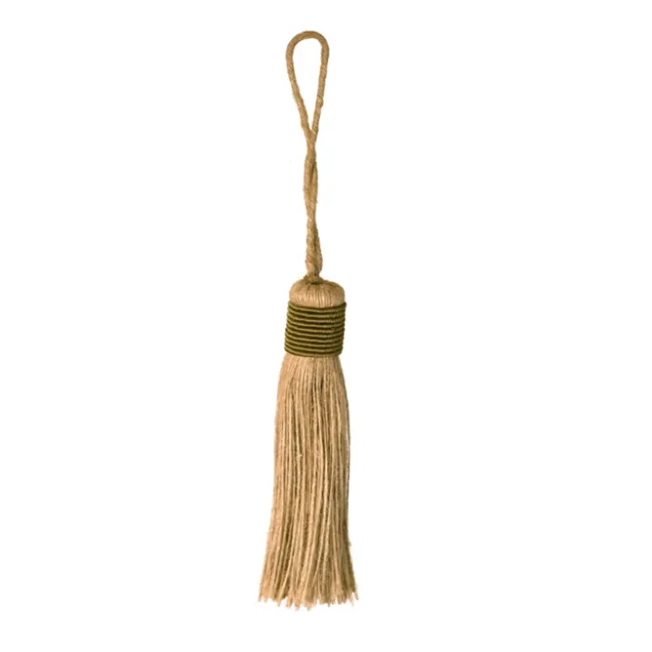 Embrasse pompon naturel