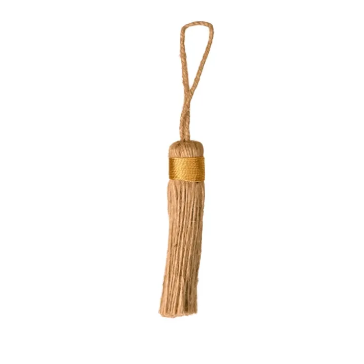 Embrasse pompon naturel