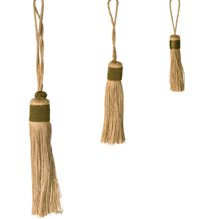 Embrasse pompon naturel