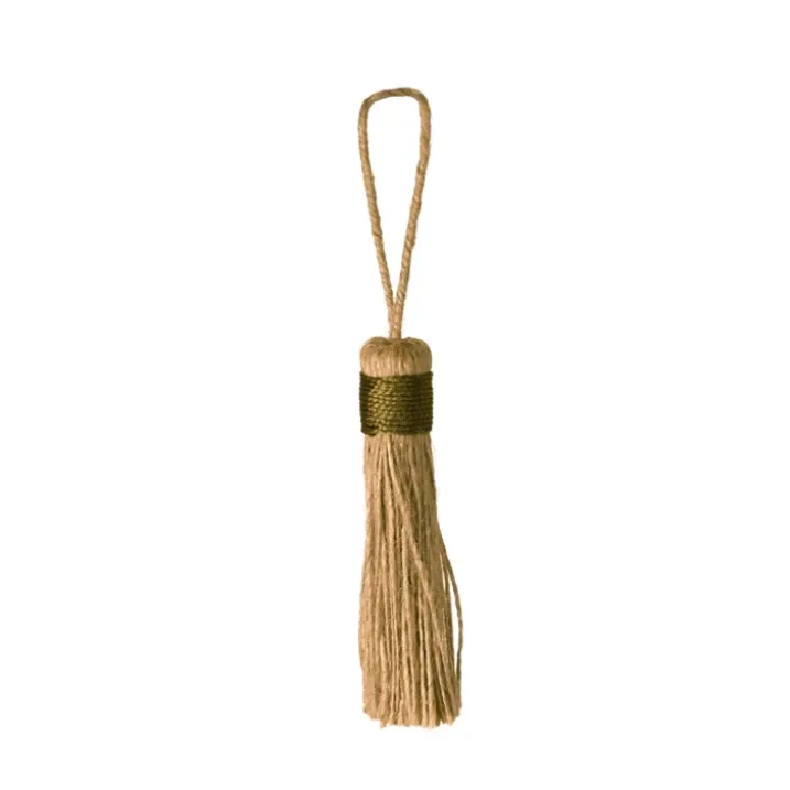 Embrasse pompon naturel