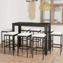 Ensemble de bar d'extérieur