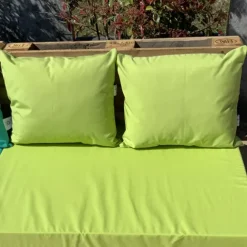 Ensemble de 2 coussins extérieurs pour salon palette