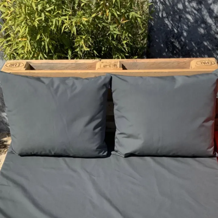 Ensemble de 2 coussins extérieurs pour salon palette