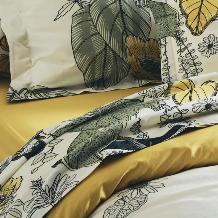 Ensemble draps et traversin Toco