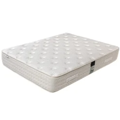 Ensemble matelas mousse 26 cm et sommier gris