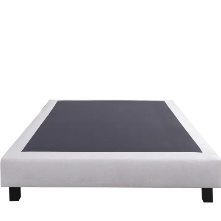 Ensemble matelas mousse 26 cm et sommier gris