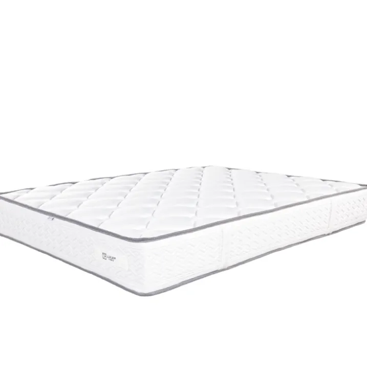 Ensemble matelas mousse 20 cm et sommier beige