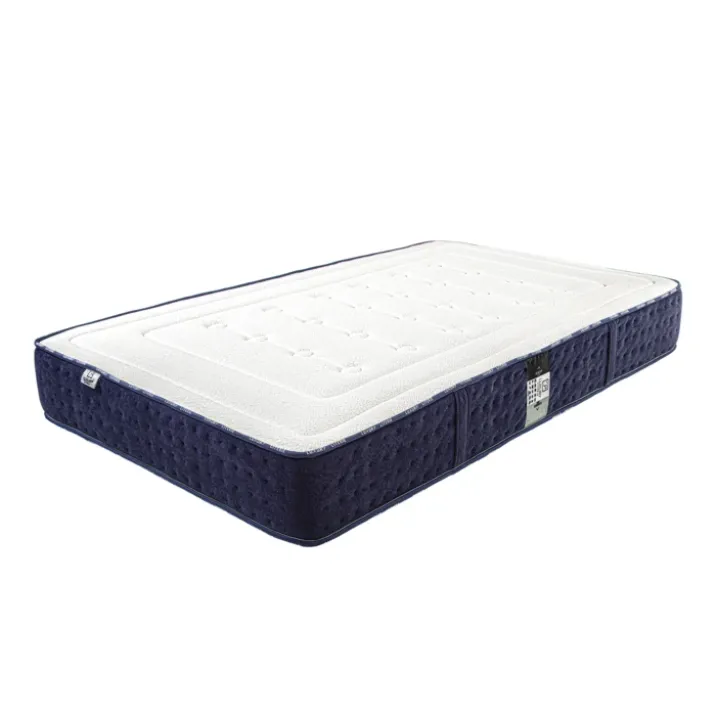 Ensemble matelas mousse 24 cm et sommier beige
