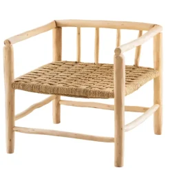 Fauteuil bois de laurier Asilah