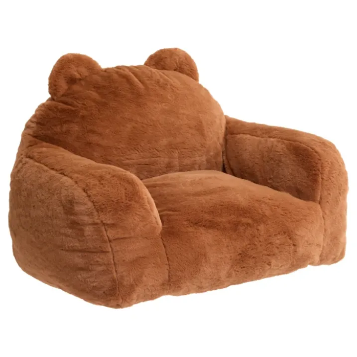 Fauteuil enfant en mousse ourson