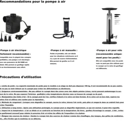 Fauteuil gonflable modulable avec accoudoirs pour extérieur FORMENTERA