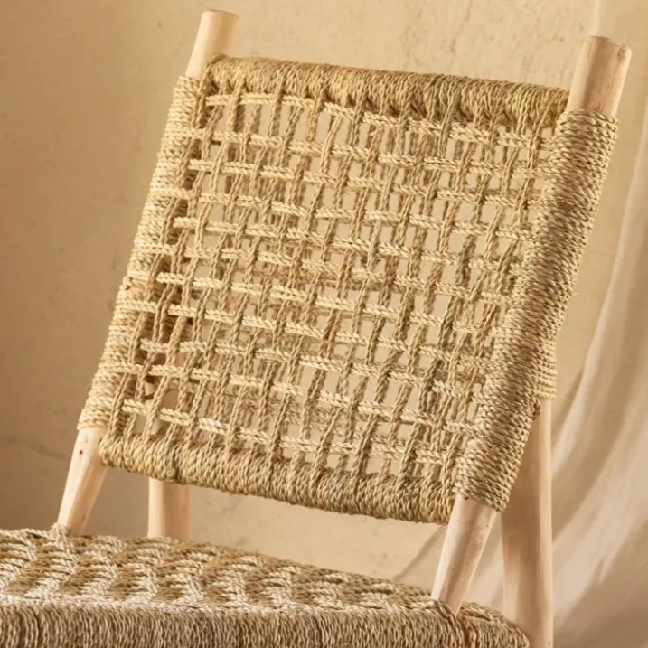 Fauteuil Lounge ajouré bohème