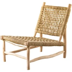 Fauteuil Lounge ajouré bohème