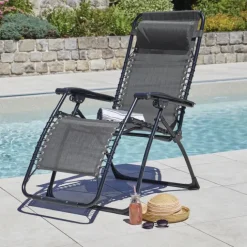 Fauteuil relax inclinable de jardin