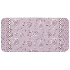 Fond de baignoire antidérapant floral