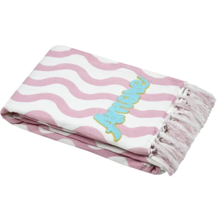 Fouta doublée éponge "Amore"