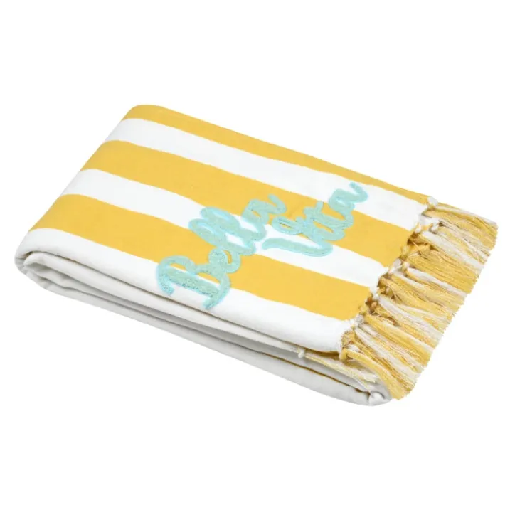Fouta doublée éponge"Bella Vita"