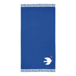 Fouta légère motif oiseau