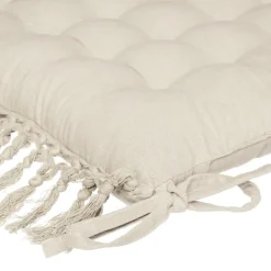 Galette de chaise en macramé