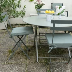 Galette de chaise extérieur imperméable et déhoussable MINORQUE