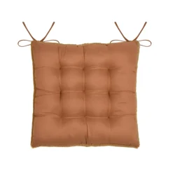 Galette de chaise imitation fourrure