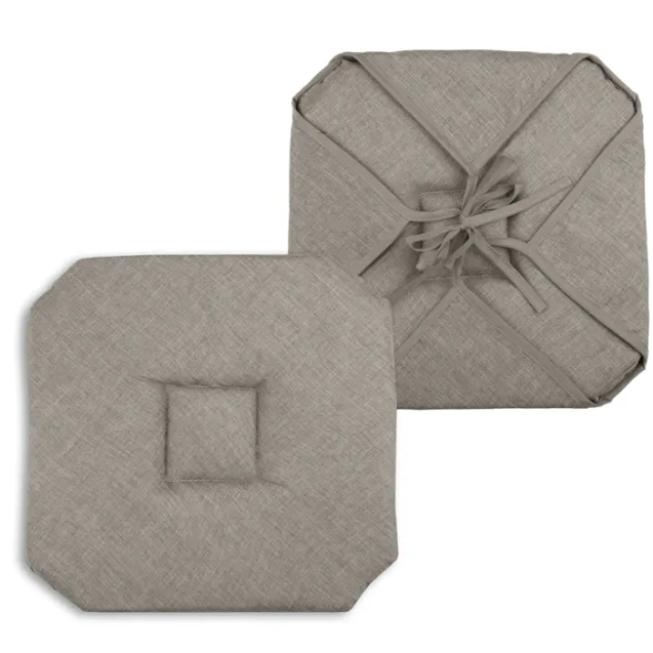 Galette de chaise italienne et unie