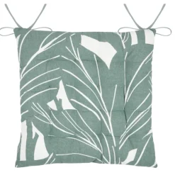 Galette de chaise motif floral
