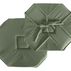 Galette de chaise à rabats et nouettes