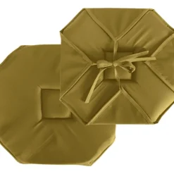 Galette de chaise à rabats et nouettes