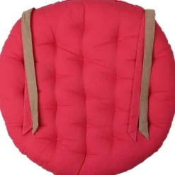 Galette de chaise ronde matelassée VALAYANS