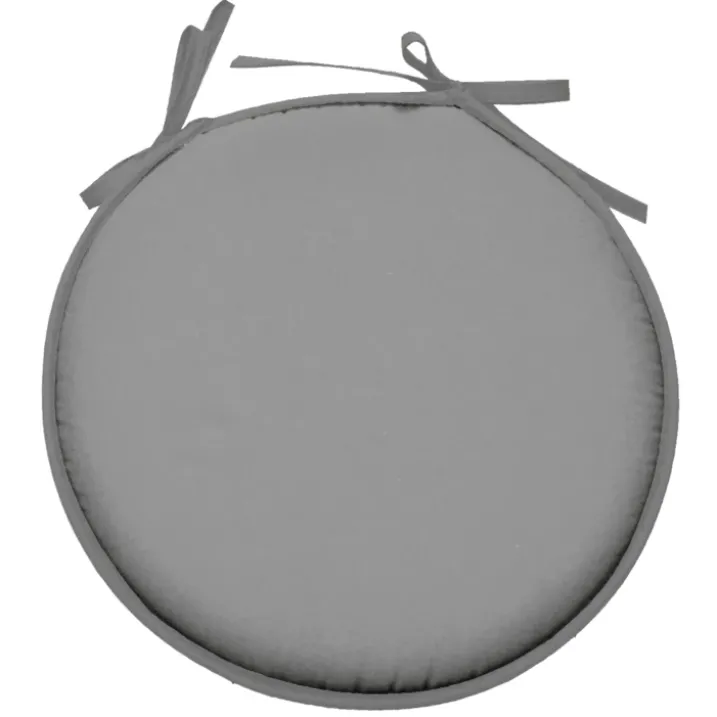 Galette de chaise ronde unie aux multiples couleurs