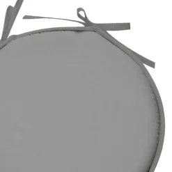 Galette de chaise ronde unie aux multiples couleurs