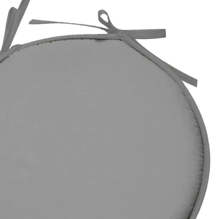 Galette de chaise ronde unie aux multiples couleurs