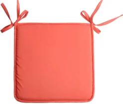 Galette de chaise unie aux multiples couleurs