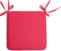 Galette de chaise unie aux multiples couleurs
