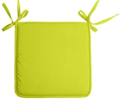 Galette de chaise unie aux multiples couleurs