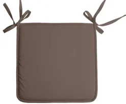 Galette de chaise unie aux multiples couleurs
