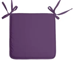 Galette de chaise unie aux multiples couleurs
