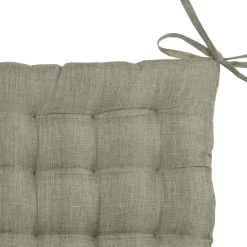 Galette de chaise unie en 16 points